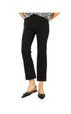 Lilly Pulitzer Christabel Ponte Crop Flare Pants In Noir In Black
