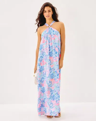 Lilly Pulitzer Clairabel Silk Maxi Dress
