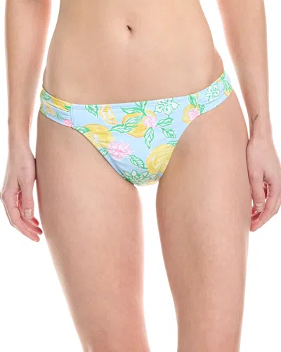 Lilly Pulitzer Clancy Bikini Bottom In Blue