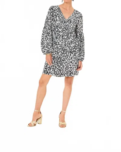 Lilly Pulitzer Cleme Silk Dress In Coconut In Multi