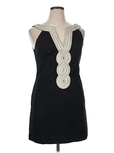 Pre-owned Lilly Pulitzer Cocktail Dress In Black