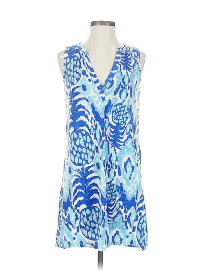 Pre-owned Lilly Pulitzer Cocktail Dress In Blue