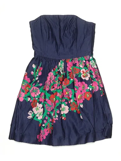 Pre-owned Lilly Pulitzer Cocktail Dress In Blue