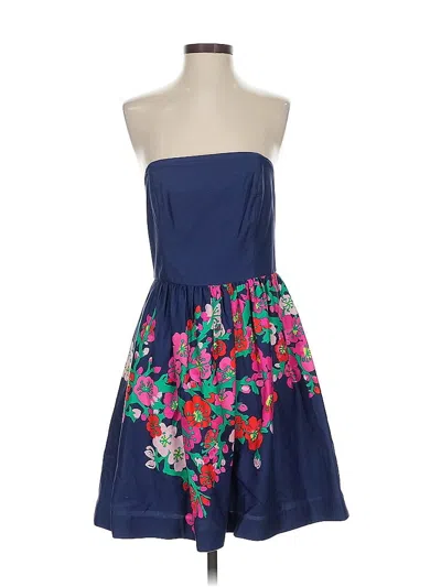 Pre-owned Lilly Pulitzer Cocktail Dress In Blue
