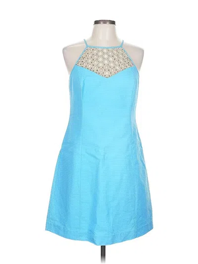 Pre-owned Lilly Pulitzer Cocktail Dress In Blue