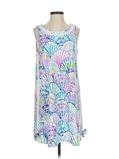 Pre-owned Lilly Pulitzer Cocktail Dress In Blue