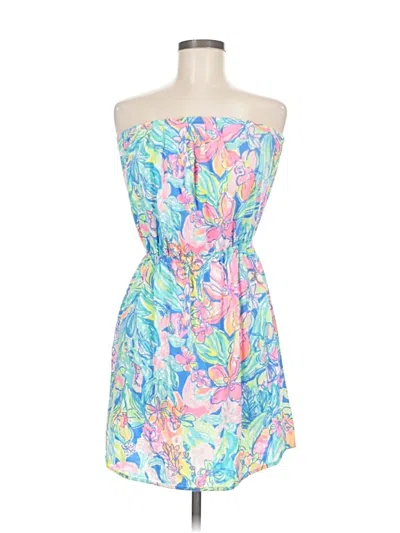 Pre-owned Lilly Pulitzer Cocktail Dress In Blue