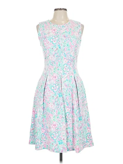 Pre-owned Lilly Pulitzer Cocktail Dress In Blue