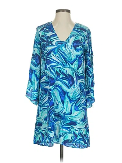 Pre-owned Lilly Pulitzer Cocktail Dress In Blue