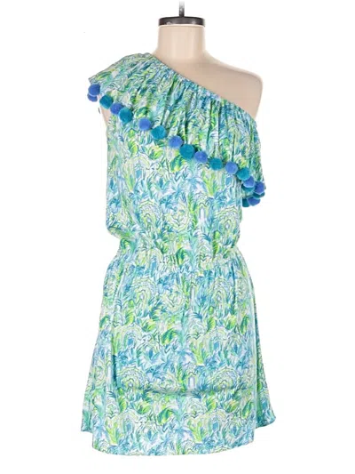 Pre-owned Lilly Pulitzer Cocktail Dress In Blue