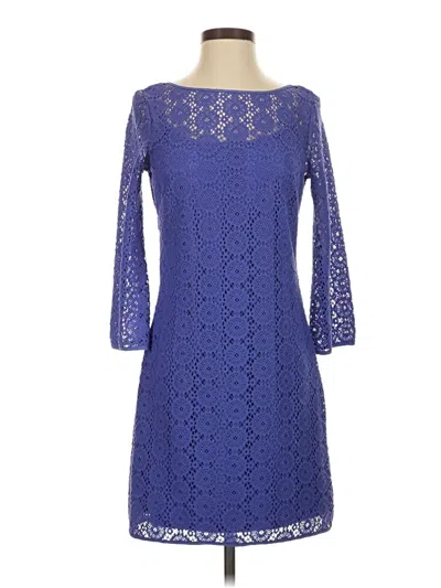 Pre-owned Lilly Pulitzer Cocktail Dress In Blue