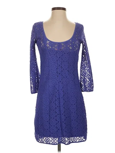 Pre-owned Lilly Pulitzer Cocktail Dress In Blue