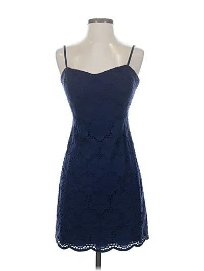 Pre-owned Lilly Pulitzer Cocktail Dress In Blue