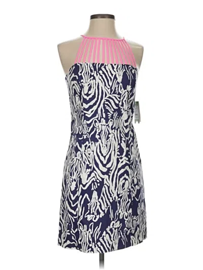Pre-owned Lilly Pulitzer Cocktail Dress In Blue