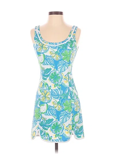 Pre-owned Lilly Pulitzer Cocktail Dress In Blue