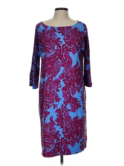 Pre-owned Lilly Pulitzer Cocktail Dress In Blue