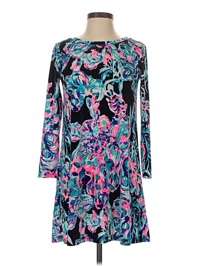 Pre-owned Lilly Pulitzer Cocktail Dress In Blue