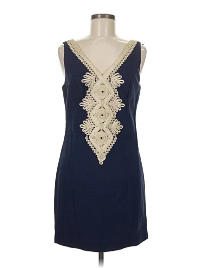 Pre-owned Lilly Pulitzer Cocktail Dress In Blue