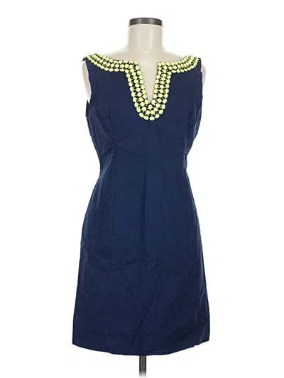 Pre-owned Lilly Pulitzer Cocktail Dress In Blue