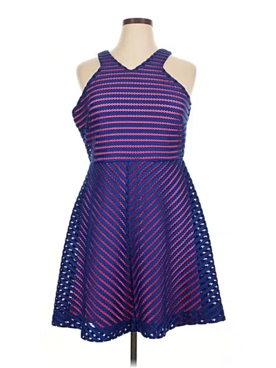 Pre-owned Lilly Pulitzer Cocktail Dress In Blue