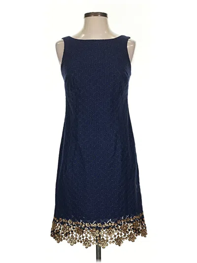 Pre-owned Lilly Pulitzer Cocktail Dress In Blue
