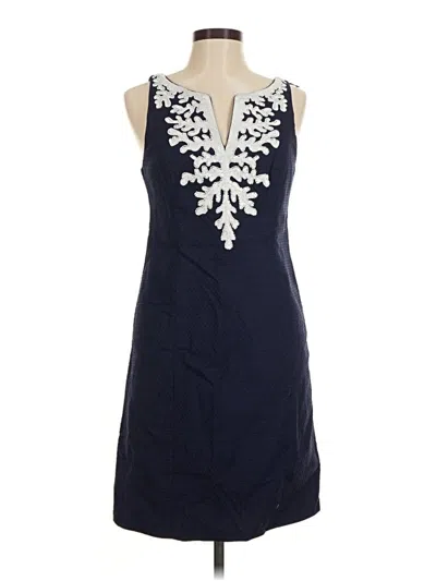 Pre-owned Lilly Pulitzer Cocktail Dress In Blue