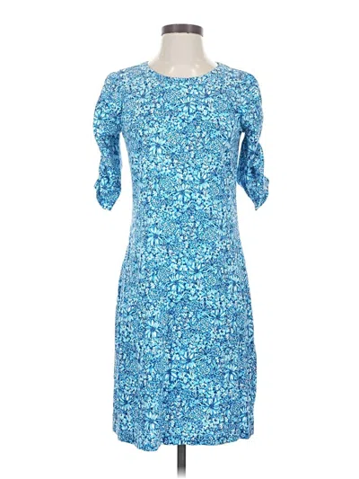Pre-owned Lilly Pulitzer Cocktail Dress In Blue