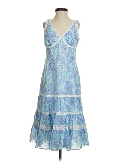 Pre-owned Lilly Pulitzer Cocktail Dress In Blue