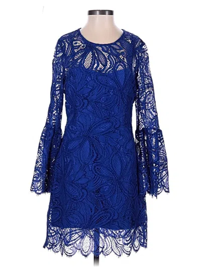 Pre-owned Lilly Pulitzer Cocktail Dress In Blue
