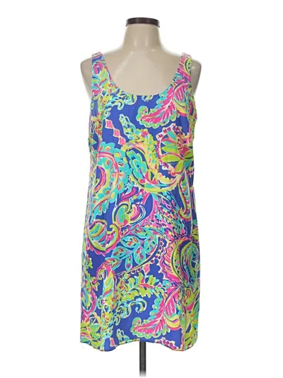 Pre-owned Lilly Pulitzer Cocktail Dress In Blue