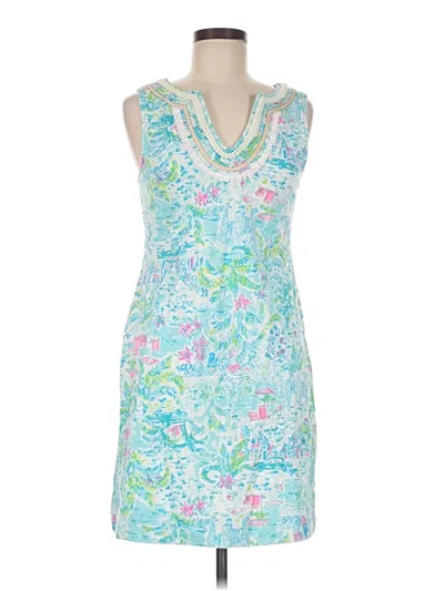 Pre-owned Lilly Pulitzer Cocktail Dress In Blue