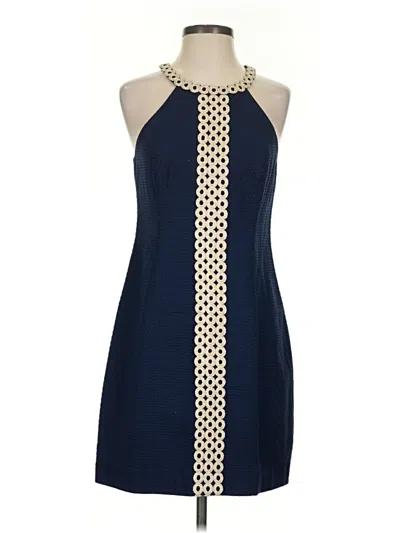 Pre-owned Lilly Pulitzer Cocktail Dress In Blue