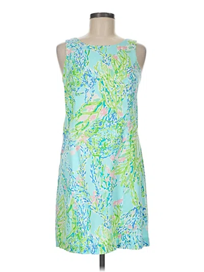 Pre-owned Lilly Pulitzer Cocktail Dress In Blue
