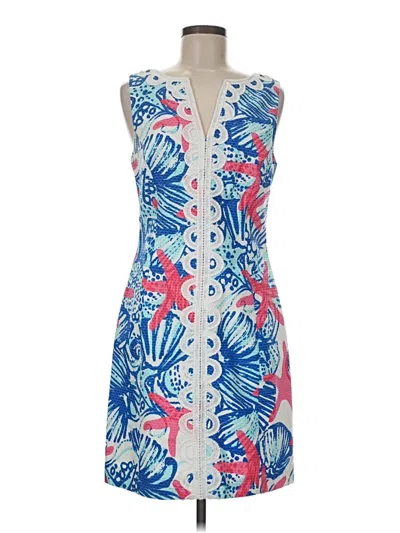 Pre-owned Lilly Pulitzer Cocktail Dress In Blue