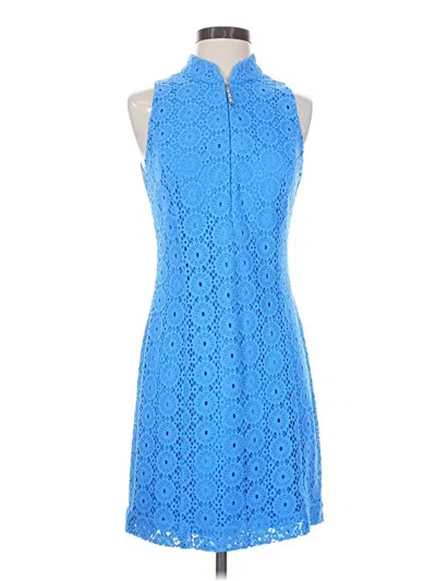 Pre-owned Lilly Pulitzer Cocktail Dress In Blue