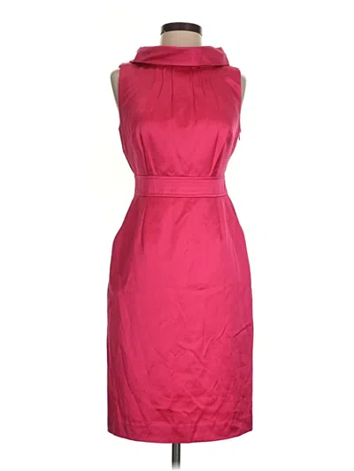 Pre-owned Lilly Pulitzer Cocktail Dress In Burgundy