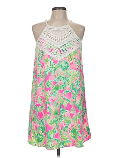 Pre-owned Lilly Pulitzer Cocktail Dress In Green