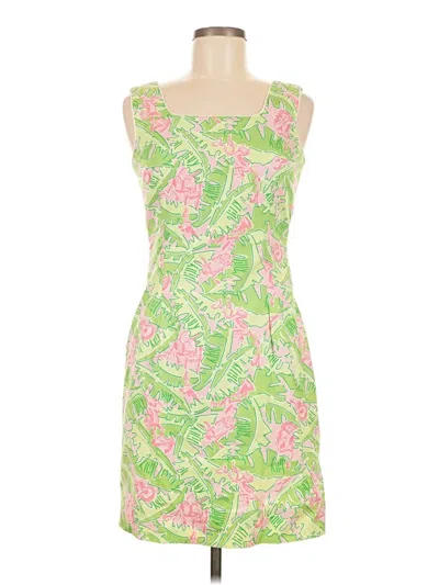 Pre-owned Lilly Pulitzer Cocktail Dress In Green