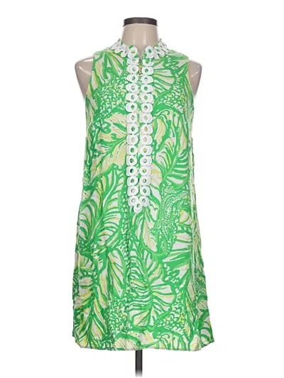 Pre-owned Lilly Pulitzer Cocktail Dress In Green