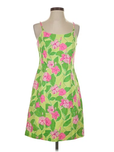 Pre-owned Lilly Pulitzer Cocktail Dress In Green
