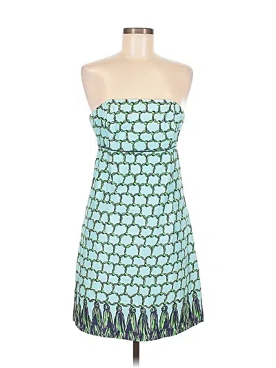 Pre-owned Lilly Pulitzer Cocktail Dress In Green