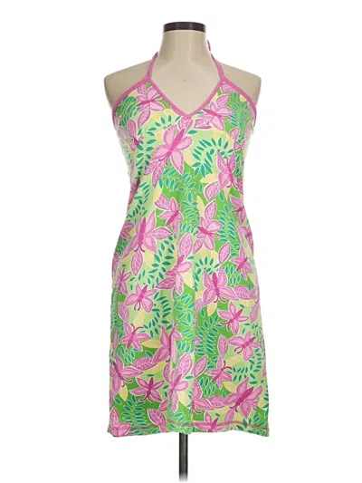 Pre-owned Lilly Pulitzer Cocktail Dress In Green