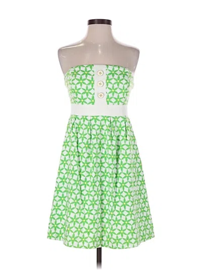 Pre-owned Lilly Pulitzer Cocktail Dress In Green