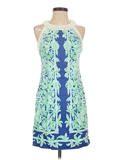 Pre-owned Lilly Pulitzer Cocktail Dress In Green