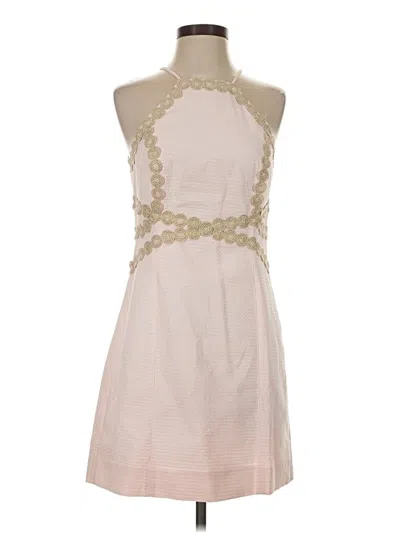 Pre-owned Lilly Pulitzer Cocktail Dress In Ivory
