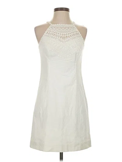 Pre-owned Lilly Pulitzer Cocktail Dress In Ivory