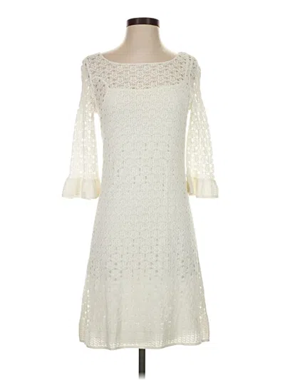 Pre-owned Lilly Pulitzer Cocktail Dress In Ivory