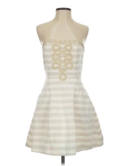 Pre-owned Lilly Pulitzer Cocktail Dress In Ivory