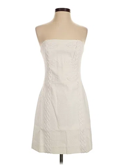 Pre-owned Lilly Pulitzer Cocktail Dress In Ivory