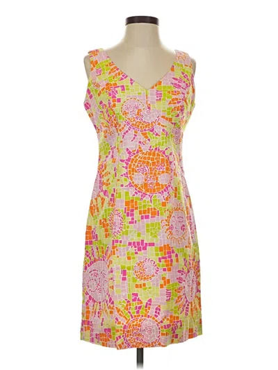 Pre-owned Lilly Pulitzer Cocktail Dress In Orange